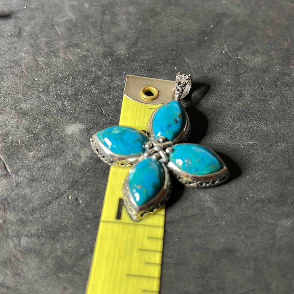 Turquoise and Sterling silver  J&T Thailand